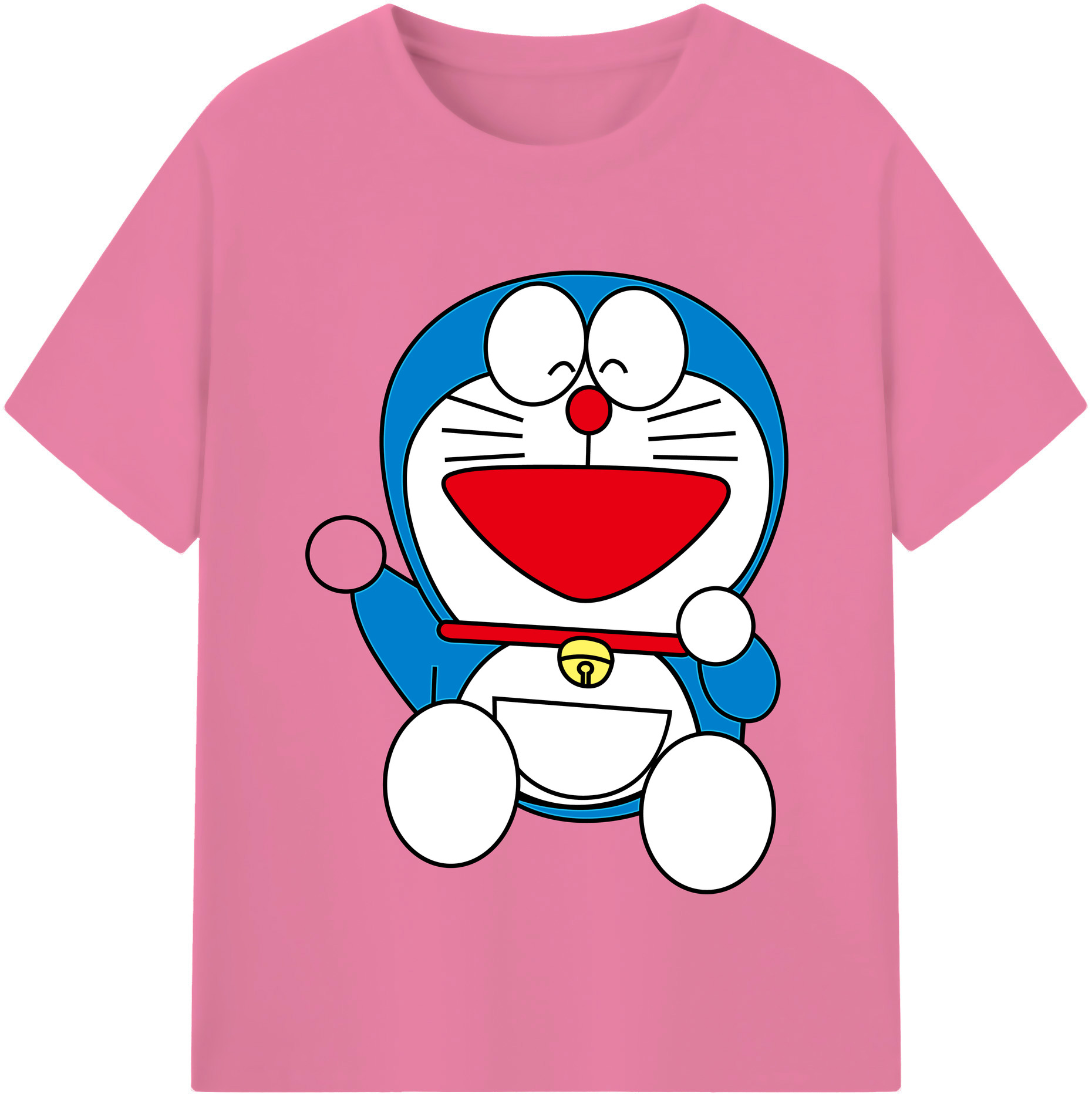 （画像用） ドラえもん Doraemon 綿100％半袖Tシャツ（フロントプリント）